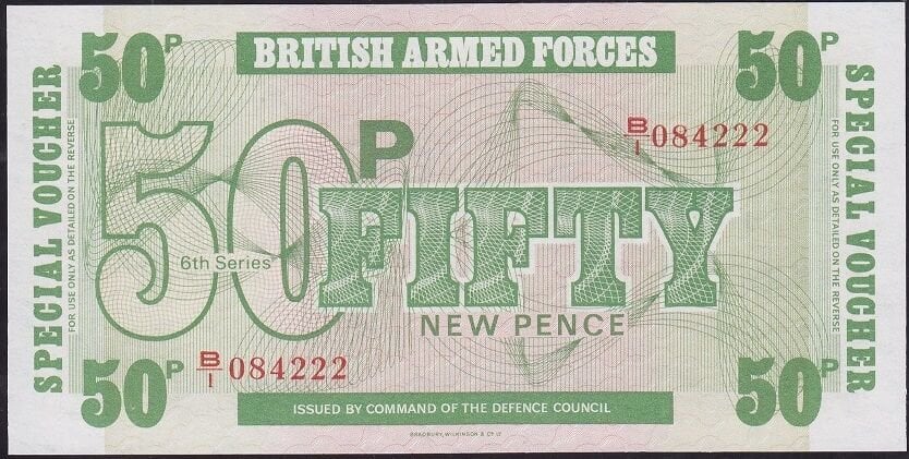 İngiltere 50 New Pence 1972 Çil ( 222 )