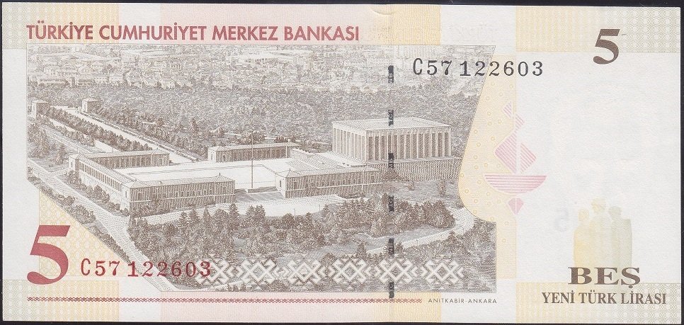 8.EMİSYON 5 YTL C57 122603 ÇÇT +