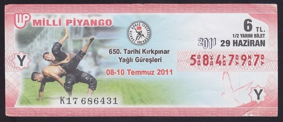 2011 29 HAZİRAN YARIM BİLET
