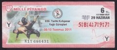 2011 29 HAZİRAN YARIM BİLET