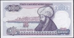 7.Emisyon 1.Tertip 1000 Lira D85 064905 Çilaltı Çil