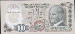 6.EMİSYON 2.TERTİP 100 LİRA I07 049488 ÇÇT + eski kağıt para fiyatları