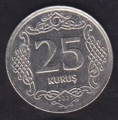 2021 Yılı 25 Kuruş