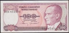 7.Emisyon 1.Tertip 100 Lira A06 854501 Çilaltı Çil