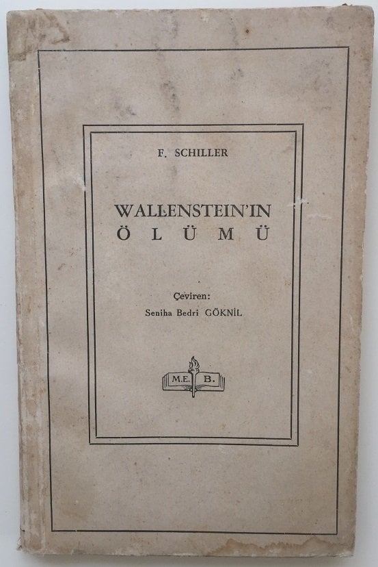 WALLENSTEIN'IN ÖLÜMÜ - MEB 1952