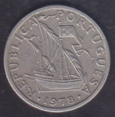 PORTEKİZ 2.5 ESCUDOS 1978