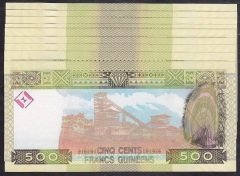 GİNE 500 CENT FRANK 2006 ÇİL - 10 ADET SERİ TAKİPLİ