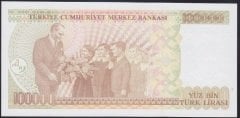 7.EMİSYON 3.TERTİP 100000 LİRA G70 855333 ÇİL