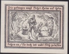 ALMANYA  1 MARK NOTGELD  1922 ÇİLALTI ÇİL