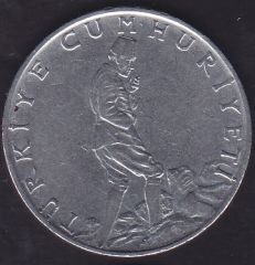 1970 Yılı 2.5 Lira Düz