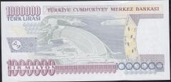 7.Emisyon 3.Tertip 1.000.000 Lira P77 495997 Çil