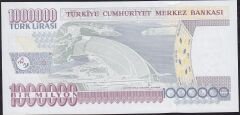 7.Emisyon 3.Tertip 1.000.000 Lira P77 495997 Çil