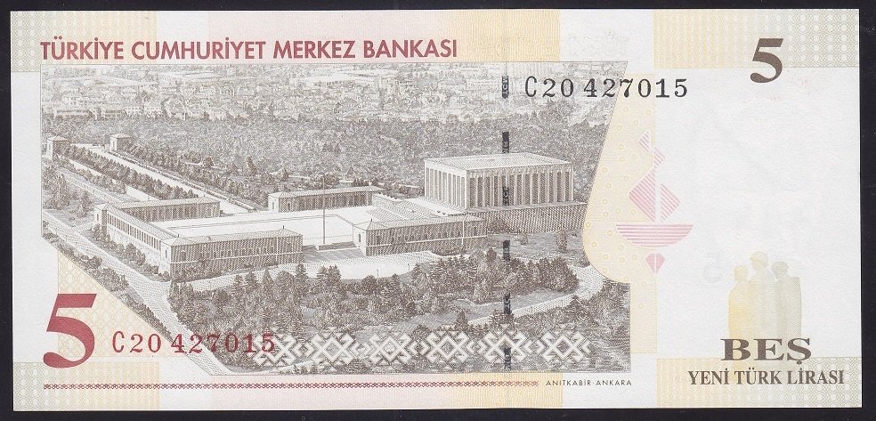 8.EMİSYON 5 YTL C20 427015 ÇİLALTI ÇİL
