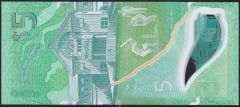 Barbados 5 Dolar 2022 Çil Polimer