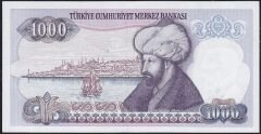 7.Emisyon 1.Tertip 1000 Lira D53 093369 Çil