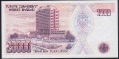 7.EMİSYON 1.TERTİP 20000 LİRA D44 963594 ÇİLALTI ÇİL
