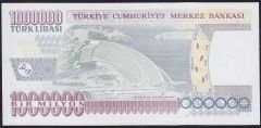 7.Emisyon 3.Tertip 1.000.000 Lira P19 842615 Çilaltı