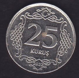 2022 Yılı 25 Kuruş