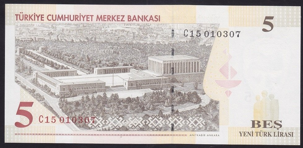 8.EMİSYON 5 YTL C15 010307 ÇİL