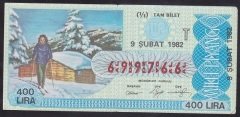 1982 9 ŞUBAT TAM BİLET