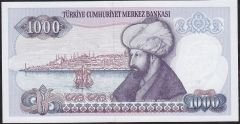 7.Emisyon 1.Tertip 1000 Lira D50 127991 Çil
