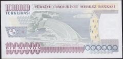 7.Emisyon 3.Tertip 1000000 Lira P14 957448 Çilaltı Çil