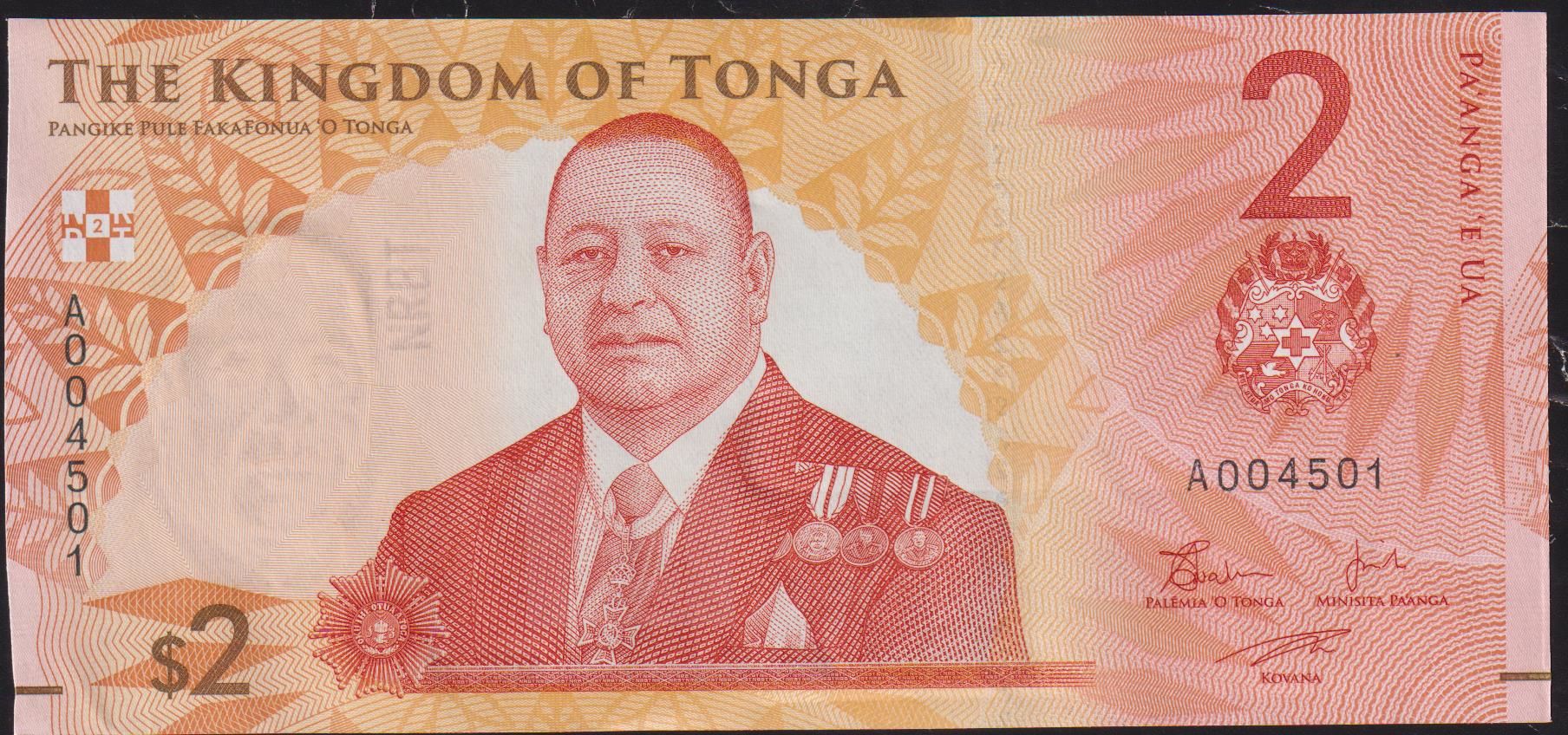 Tonga 2 Paanga 2023 Çil
