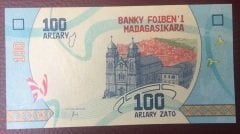 Madagaskar 100 Ariary 2017 Çil