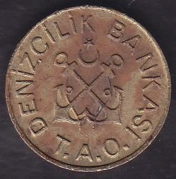 Denizcilik Bankası Jetonu 20 mm