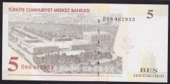8.EMİSYON 5 YTL B88 462933 ÇİL