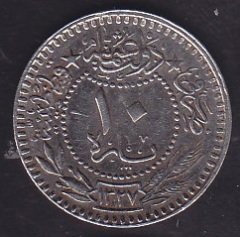 1327 / 7 Reşat 10 Para - Elgazi