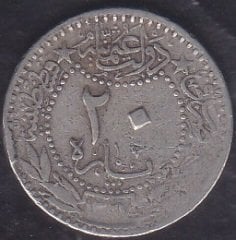 1327 / 6 Reşat 20 Para