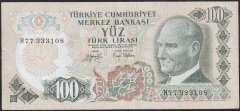 6.EMİSYON 2.TERTİP 100 LİRA H77 333108 ÇOK TEMİZ + eski paralar nereye satılır