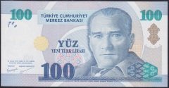 8.EMİSYON 100 YTL A02 783333 ÇİL eski para mezat