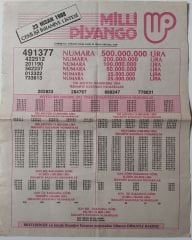 1988 23 Nisan Piyango Listesi
