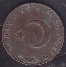 1970 YILI 5 KURUŞ eski para mezat