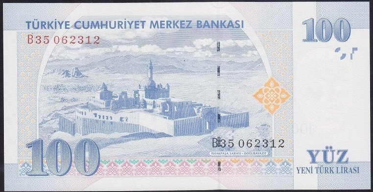 8.EMİSYON 100 YTL B35 062312 ÇİL