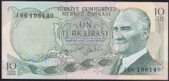 6.Emisyon 2.Tertip 10 Lira I66 196140 Çilaltı