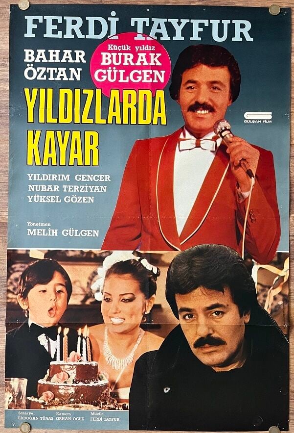 Ferdi Tayfur - Bahar Öztan - Yıldızlarda Kayar - Film Afişi