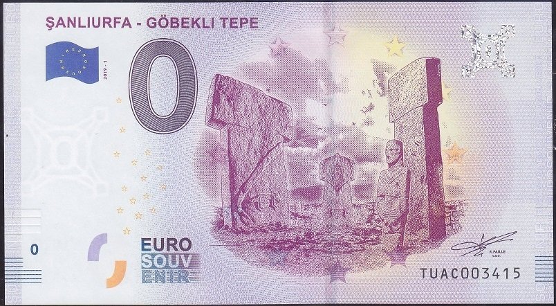 Şanlıurfa - Göbekli Tepe 0 (Sıfır) Euro 2019 Çil