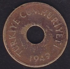 1949 Yılı 1 Kuruş