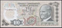 6.Emisyon 2.Tertip 100 Lira I12 471111 Çok Çok Temiz