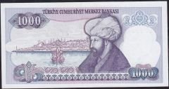 7.Emisyon 1.Tertip 1000 Lira D07 383481 Çil