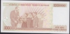 7.EMİSYON 3.TERTİP 100000 LİRA F85 640834 ÇİLALTI ÇİL