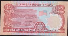 Western Samoa 5 Tala 2005 Çilaltı Çil Pick 33b