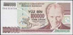 7.EMİSYON 3.TERTİP 100000 LİRA G84 318738 ÇİLALTI ÇİL
