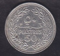 LÜBNAN 50 PİASTRE 1969 ÇOK ÇOK TEMİZ