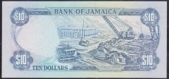 JAMAİKA 10 DOLAR 1991 ÇİL eski para mezat