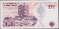 7.EMİSYON 1.TERTİP 20000 LİRA D71 287657 ÇİLALTI