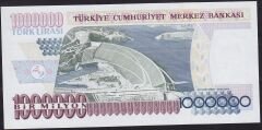 7.Emisyon 2.Tertip 1000000 Lira L84 843274 Çil